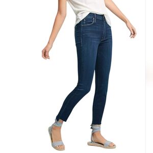 MOTHER Dark Blue Ankle Jeans